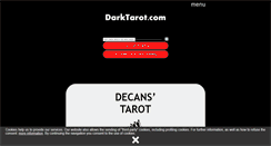 Desktop Screenshot of darktarot.com
